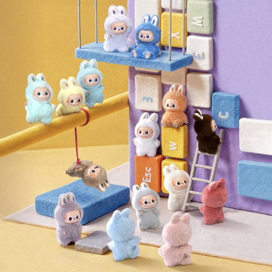 POPMART - THE MONSTERS [PIN FOR LOVE SERIES-Vinyl Plush Pendant Blind Box (A-M)]