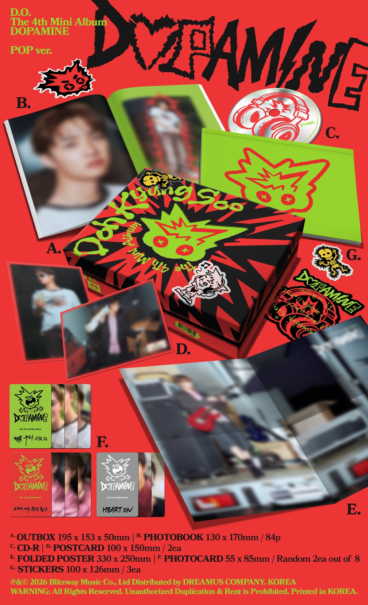 D.O – The 4th Mini Album [DOPAMINE] (POP ver.)