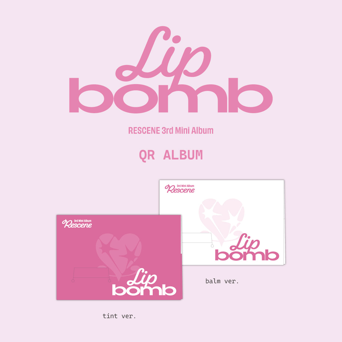 RESCENE - The 3rd Mini Album [lip bomb] (photocard ver.)random
