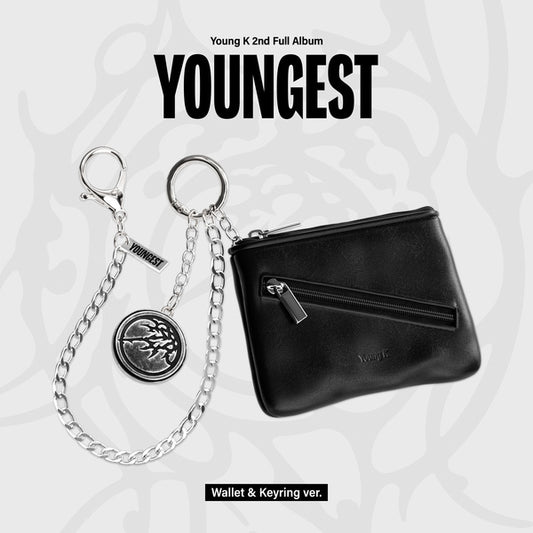 ⏰Young K (DAY6) - 2nd Full Album[YOUNGEST](Wallet & Keyring ver.)