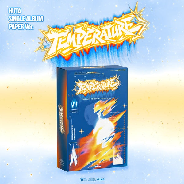 HUTA - SINGLE ALBUM [TEMPERATURE] (PAPER VER.) (KIWEE)