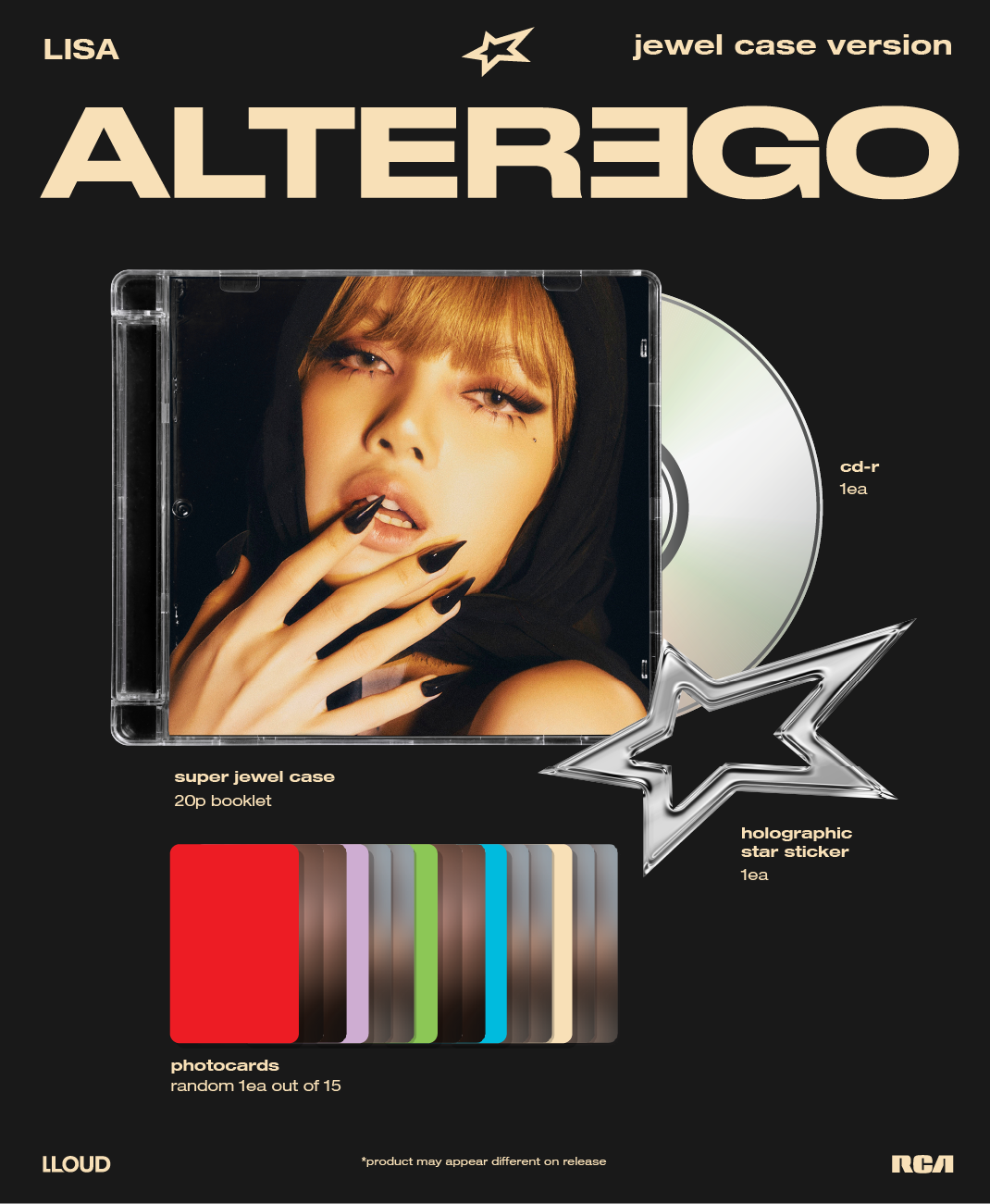 🚗LISA - [Alter Ego] (jewel case)