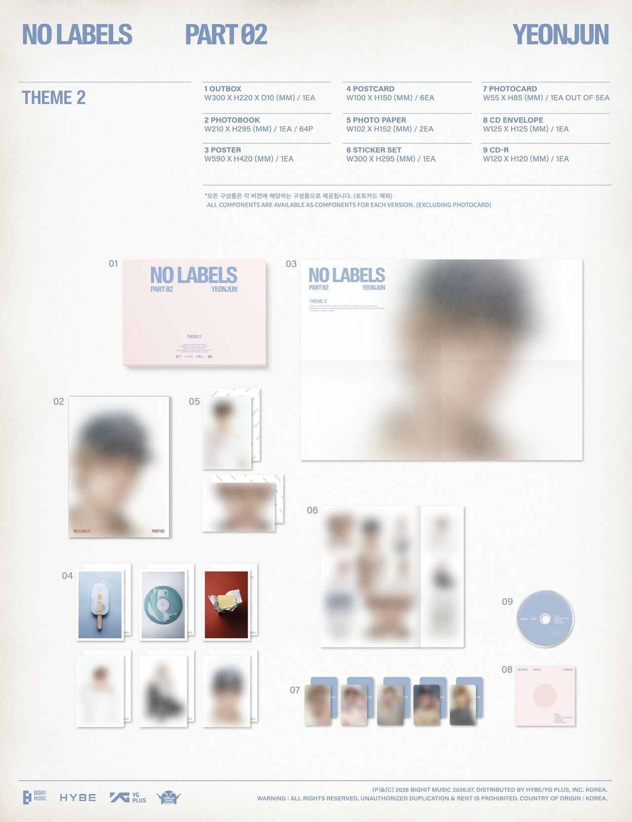 YEONJUN - [NO LABELS: PART 02](Standard ver.)random
