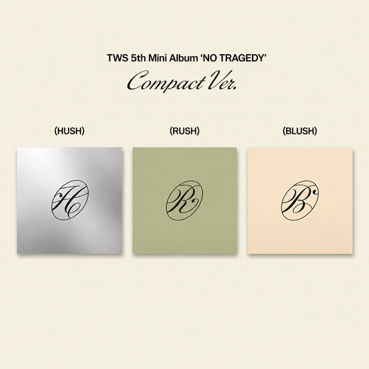 🚗TWS - 5th Mini Album [NO TRAGEDY] (COMPACT Ver.)random