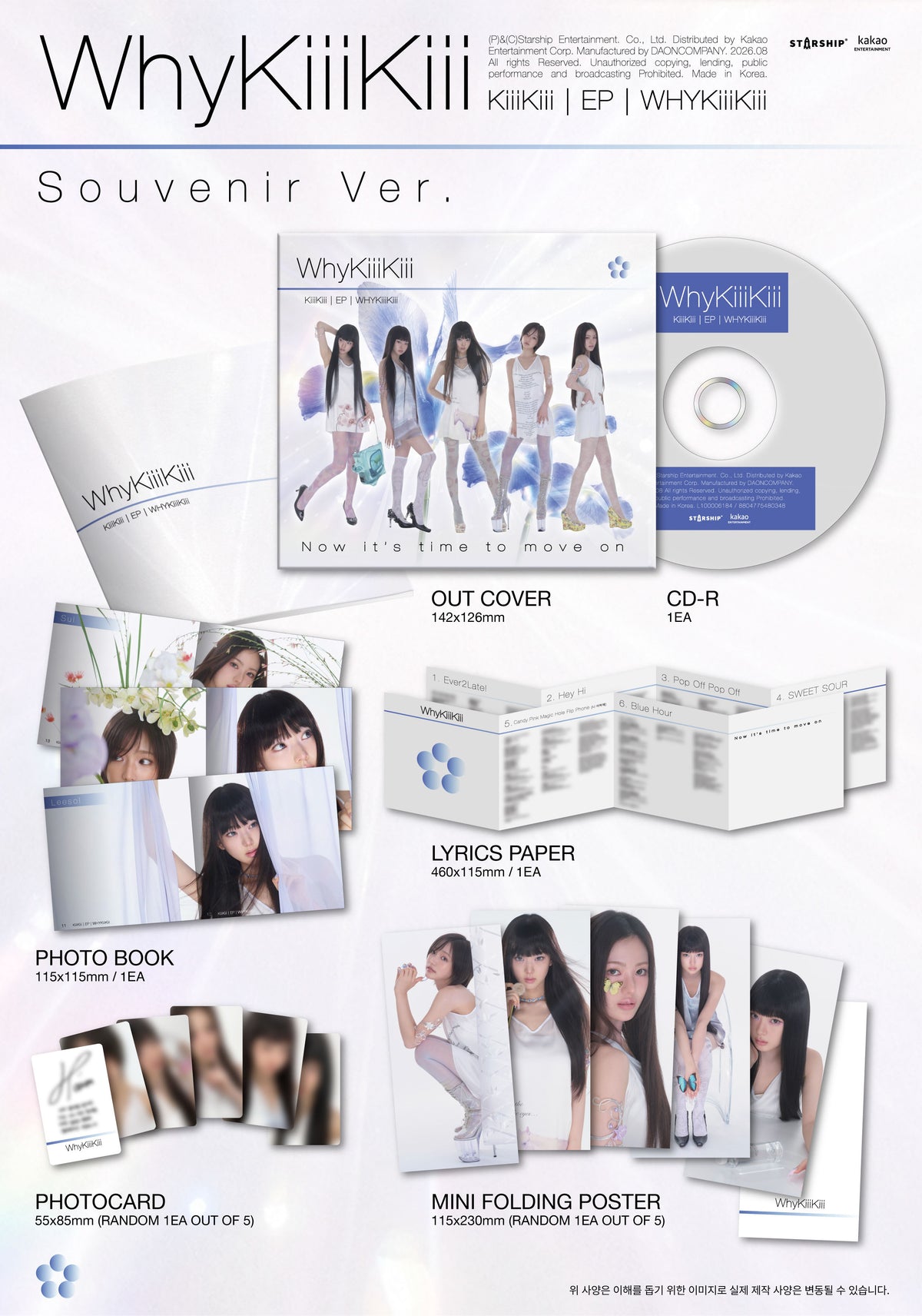 KiiiKiii - EP [WhyKiiiKiii] (SOUVENIR VER. )