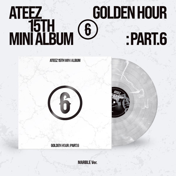 ⏰ATEEZ - 15TH MINI ALBUM [GOLDEN HOUR : Part.6] (MARBLE VER.)