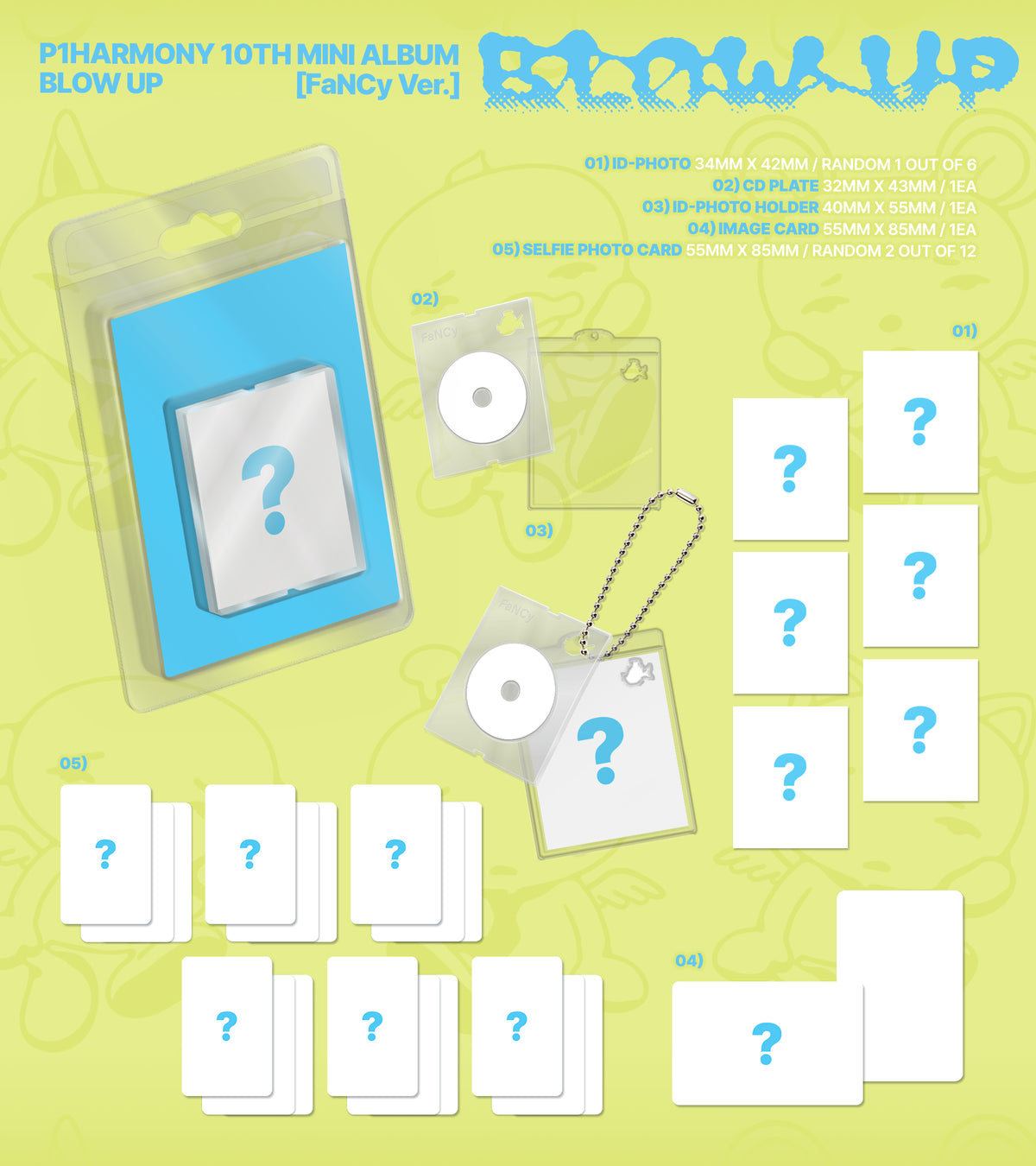 ⏰P1Harmony - 10th Mini Album [BLOW UP] (FaNCy Ver.)