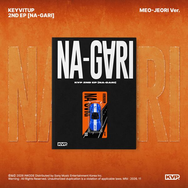 ⏰KEYVITUP - 2nd EP Album [NA-GARI] (MEO-JEORI Ver.)
