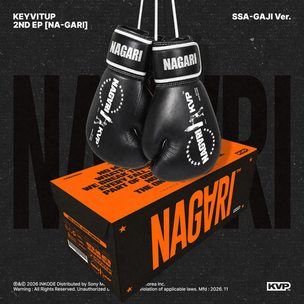 ⏰KEYVITUP - 2nd EP Album [NA-GARI] (SSA-GAJI Ver.)