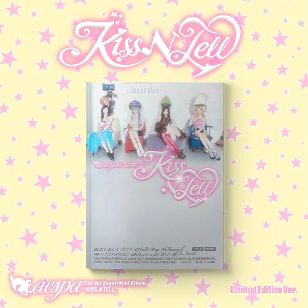 ⏰ aespa - The 1st Japan Mini Album [Kiss N Tell] (Limited Edition Ver.)