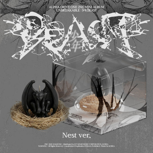 ALPHA DRIVE ONE - 2nd Mini Album [UNBREAKABLE : 少年BEAST] (Nest Ver.)