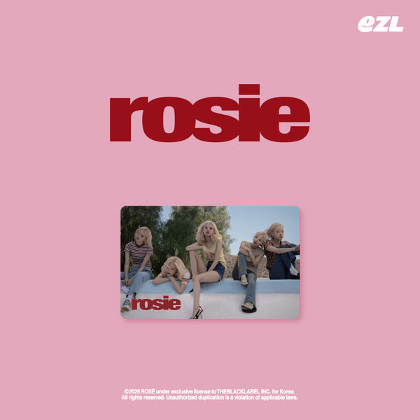 ⏰ROSÉ - [rosie] EZL CARD (B Ver.)