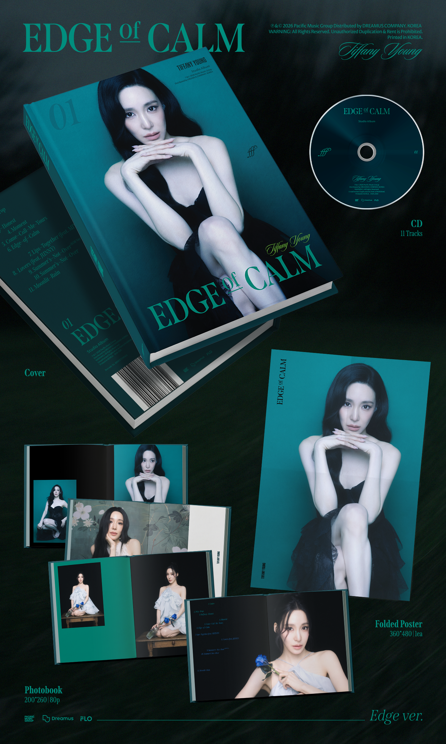 ⏰ Tiffany Young - 1st Album [Edge of Calm] (Edge Ver.)