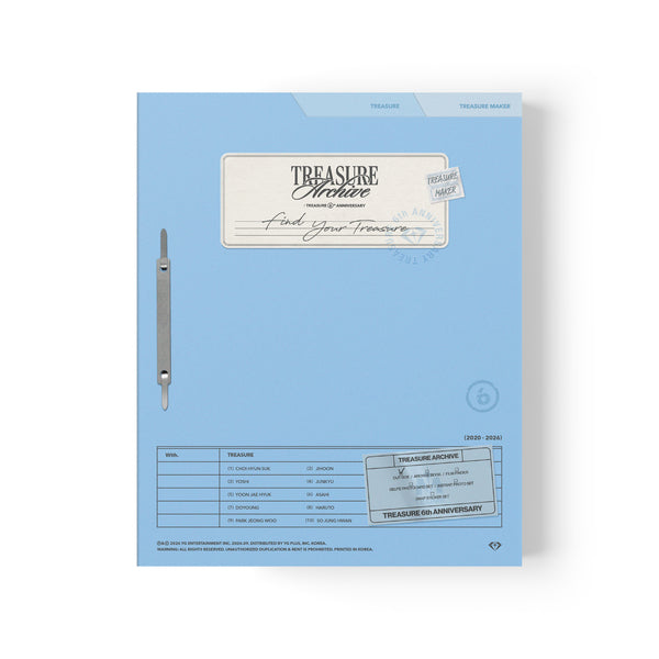 ⏰ TREASURE - TREASURE ARCHIVE : TREASURE 6th ANNIVERSARY