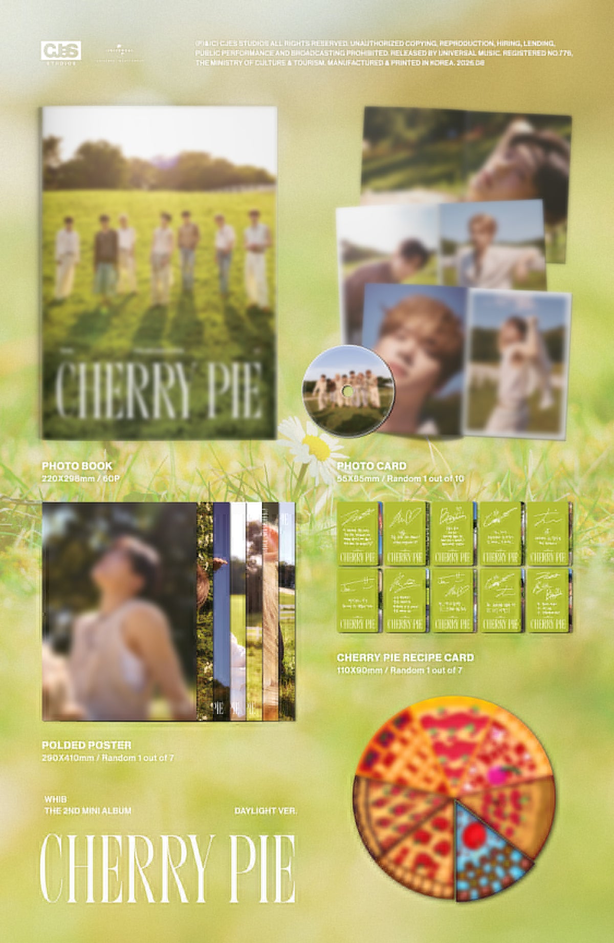 WHIB - The 2nd Mini Album [CHERRY PIE] （DAYLIGHT ver.）