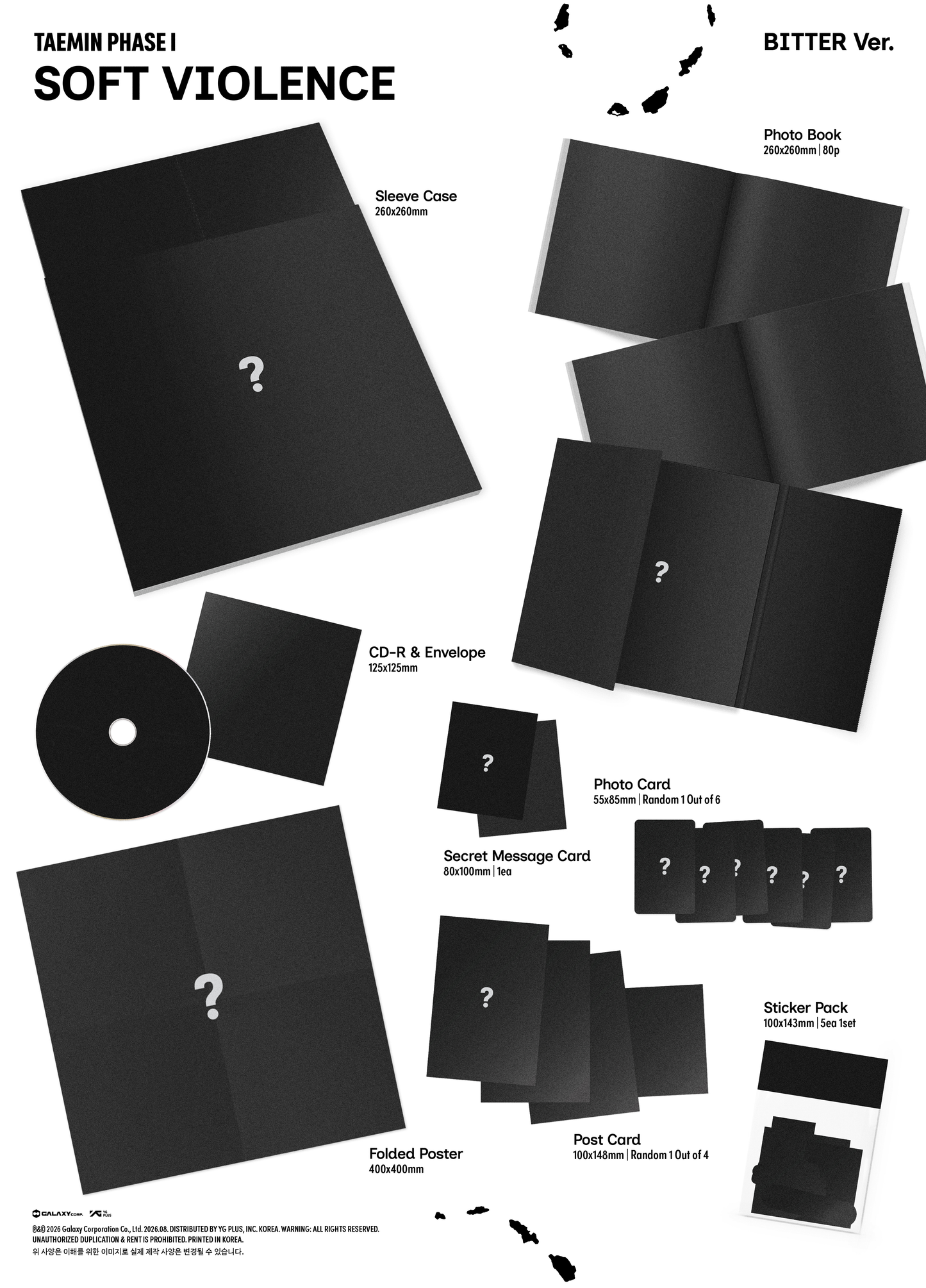⏰TAEMIN - PHASE I : Soft Violence (PHOTO BOOK Ver.)
