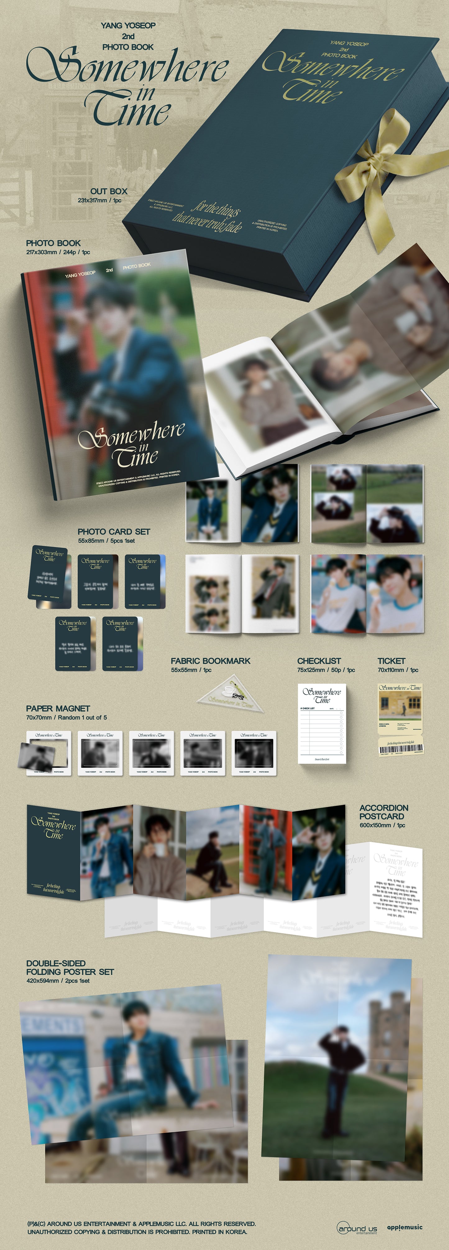 ⏰YANG YOSEOP -2nd PHOTO BOOK [Somewhere in Time]