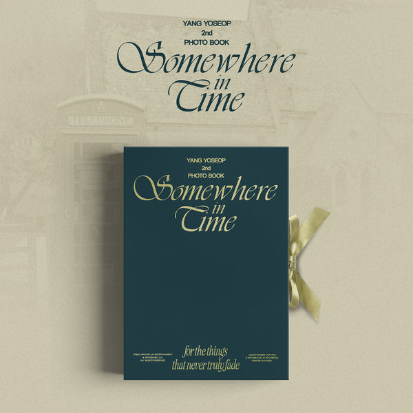 ⏰YANG YOSEOP -2nd PHOTO BOOK [Somewhere in Time]