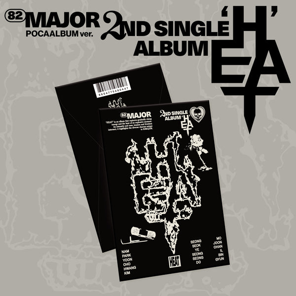 82MAJOR - 2ND SINGLE ALBUM [HEAT] (POCA ver.)