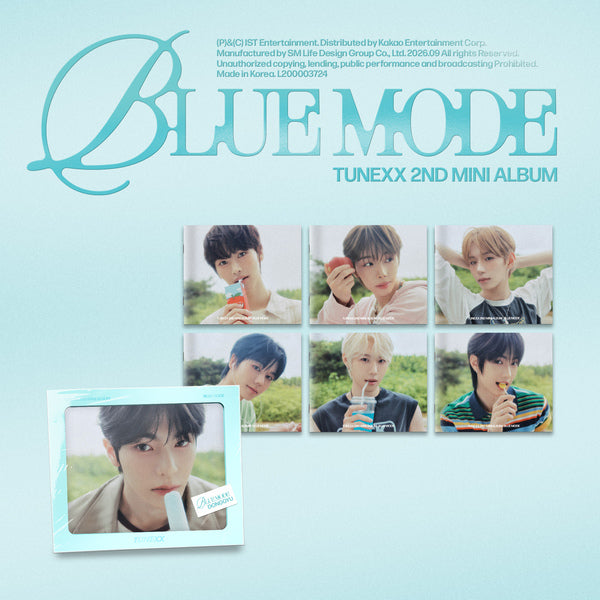 TUNEXX - 2ND MINI ALBUM [BLUE MODE] (INDIVIDUAL MODE ver.)