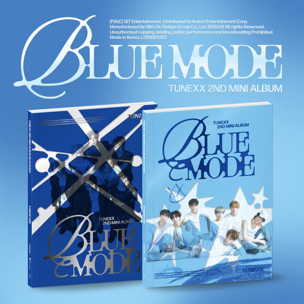 TUNEXX - 2ND MINI ALBUM [BLUE MODE] (B MODE ver./ X MODE ver.)