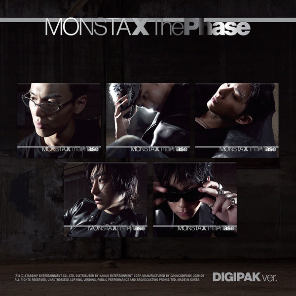 MONSTA X - EP [The Phase] (DIGIPAK ver.)