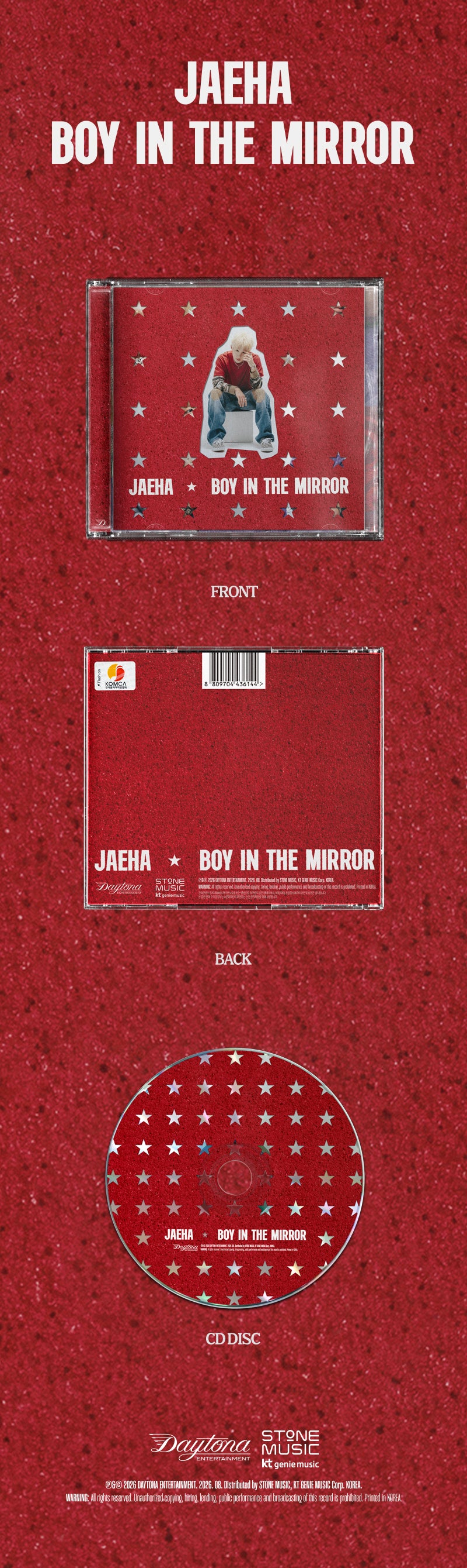 JAEHA - [BOY IN THE MIRROR]