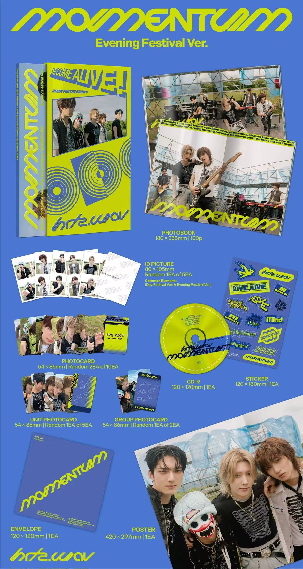 hrtz.wav - 2nd Mini Album [The Second Wave : MOMENTUM] (Evening Festival Ver.)