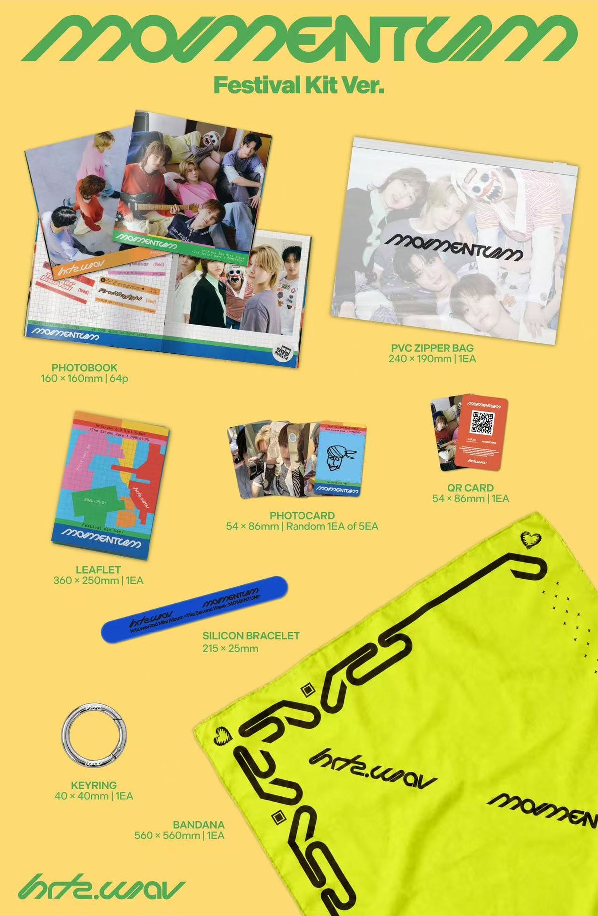 hrtz.wav - 2nd Mini Album [The Second Wave : MOMENTUM](Festival Kit Ver.)