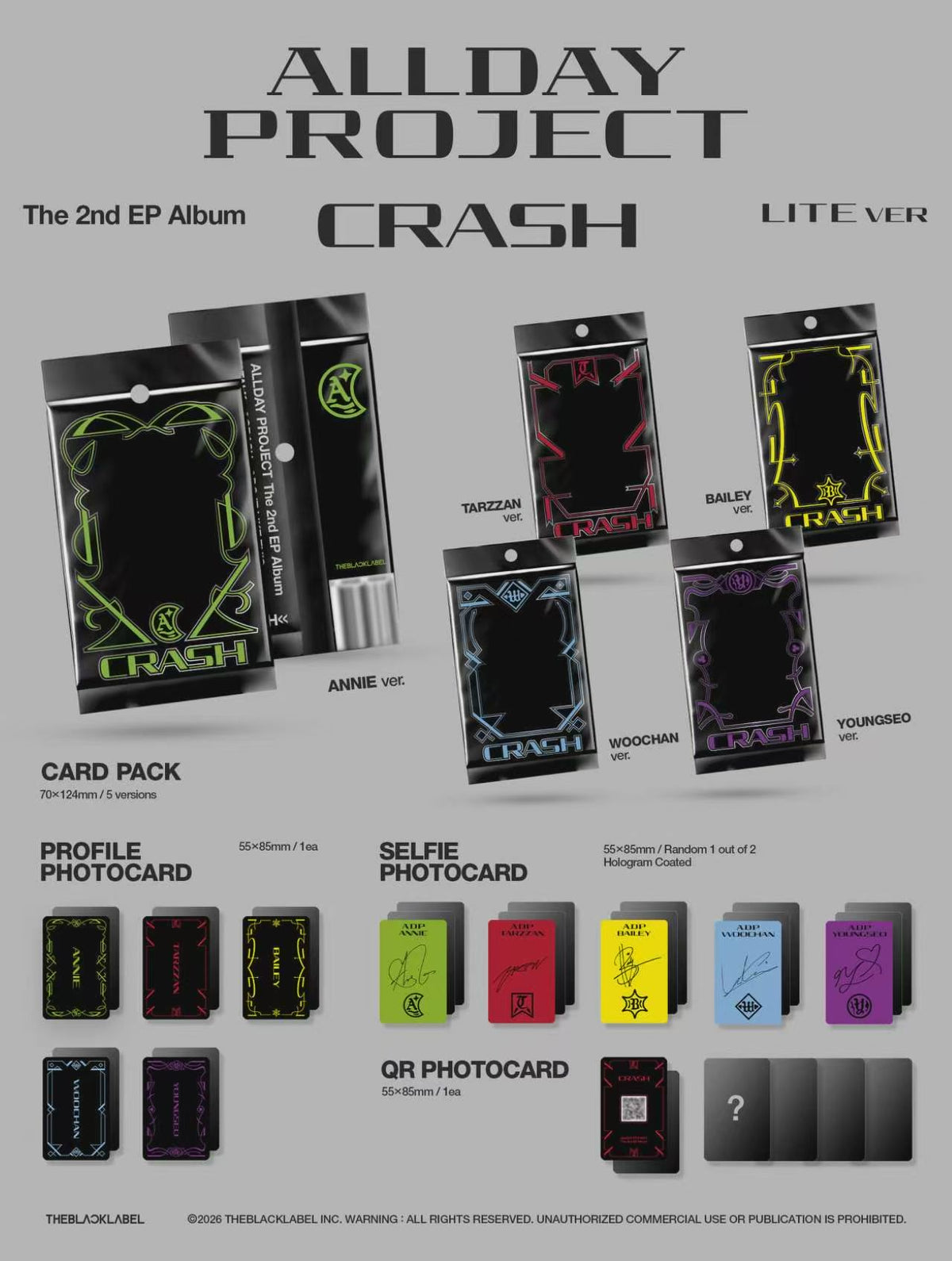 ⏰ALLDAY PROJECT -The 2nd EP Album[CRASH] （LITE ver.）