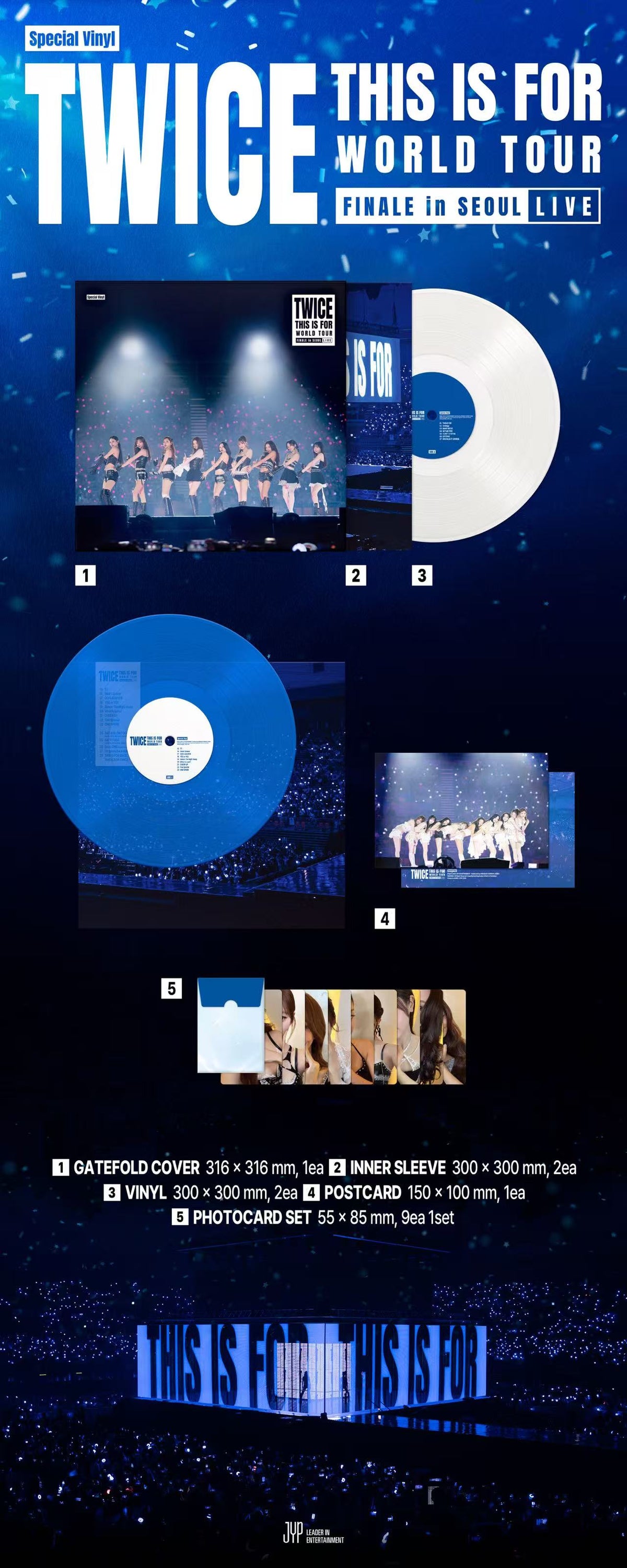 ⏰ TWICE-  [THIS IS FOR] WORLD TOUR FINALE in SEOUL - LIVE (Special LP Ver.)