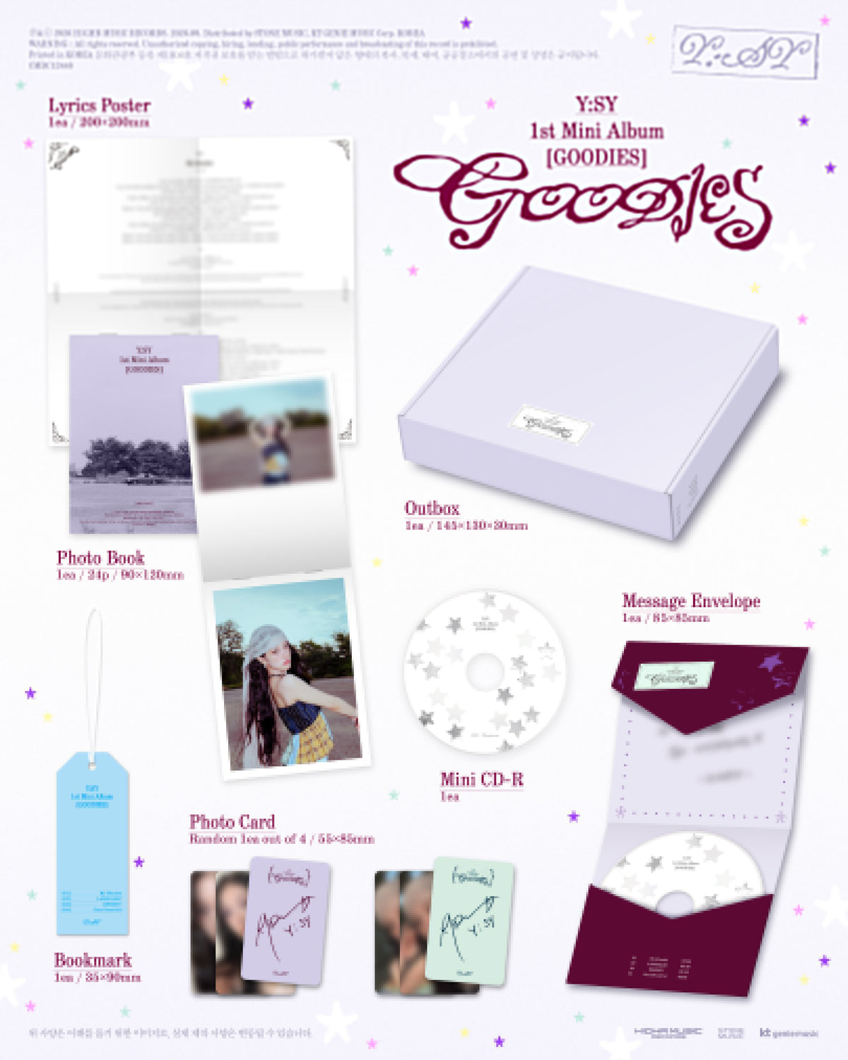Y:SY - 1st Mini Album[GOODIES]