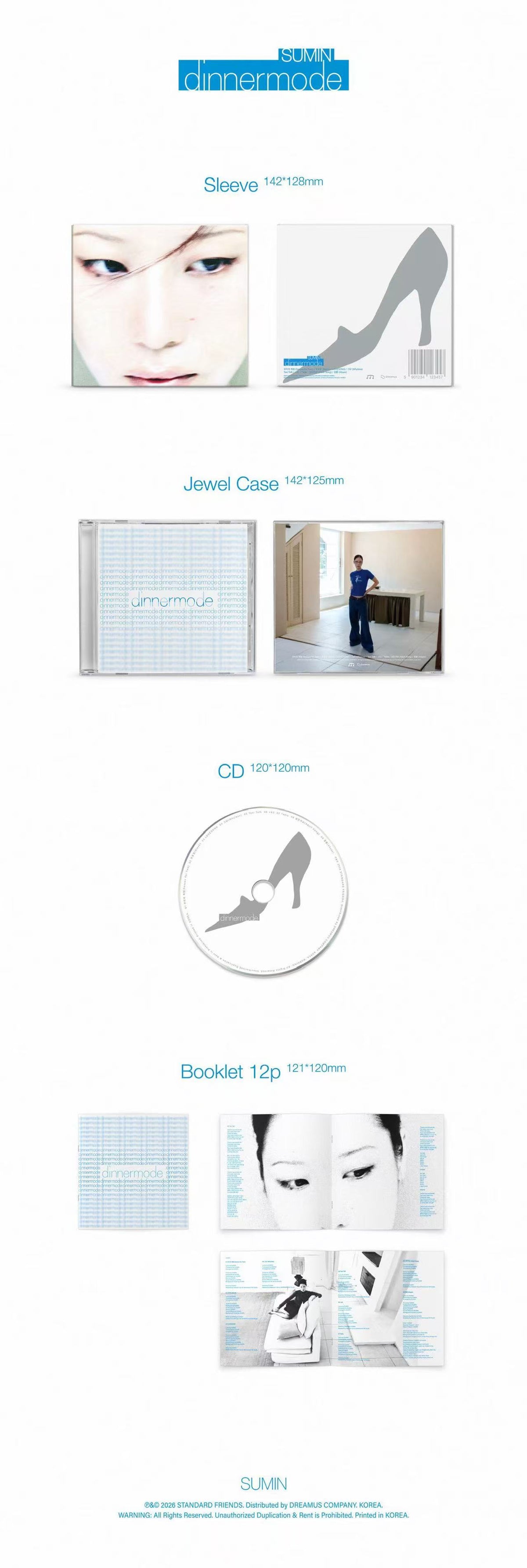 ⏰SUMIN - 2nd Album[dinnermode]