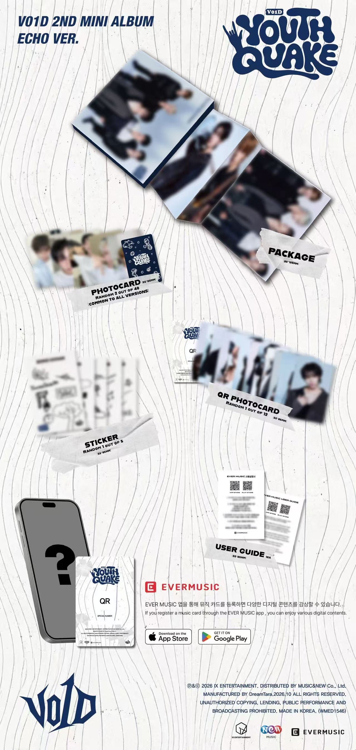 ⏰V01D - 2nd Mini Album [YOUTHQUAKE](ECHO ver.)