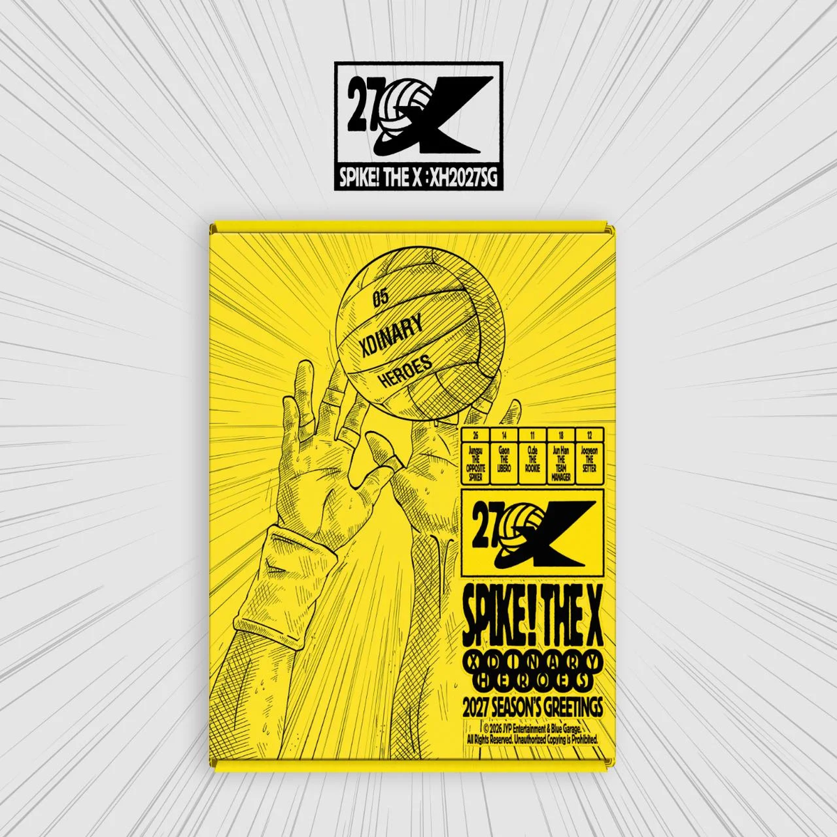 ⏰Xdinary Heroes - Season's Greetings [SPIKE! THE X]