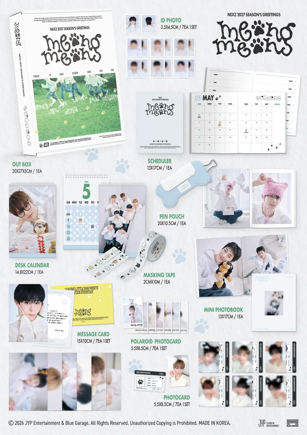 ⏰NEXZ - 2027 Season's Greetings [meong meong]