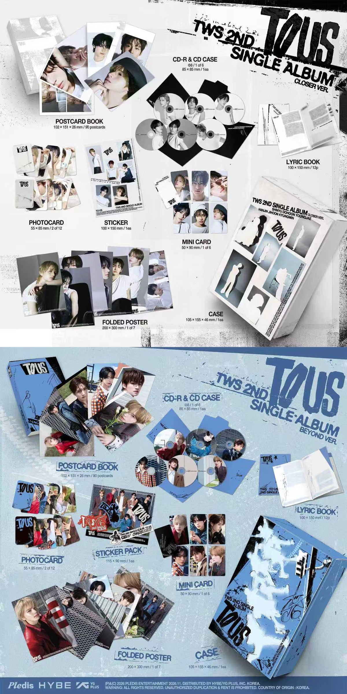 ⏰TWS - 2nd Single Album [TO US] Random