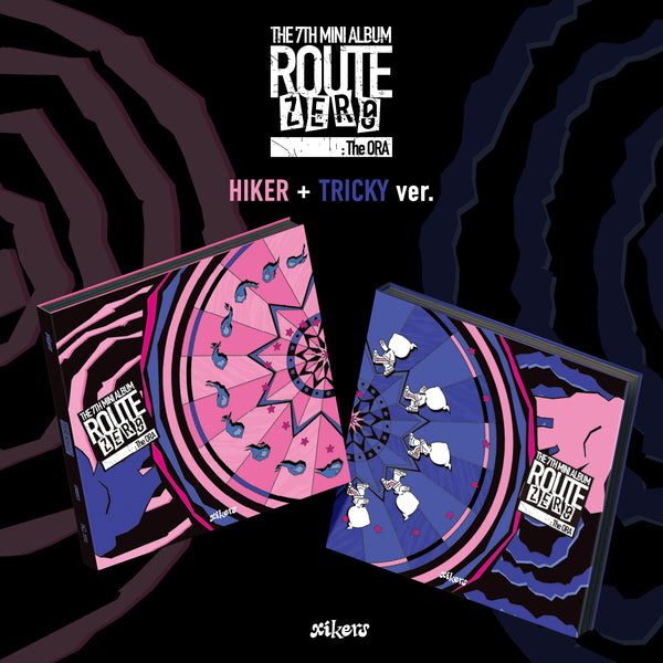 xikers - 7TH MINI ALBUM [ROUTE ZERO : The ORA] (TRICKY ver. / HIKER ver.)random