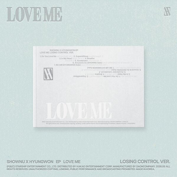 SHOWNU X HYUNGWON - EP [LOVE ME] (LOSING CONTROL VER.)