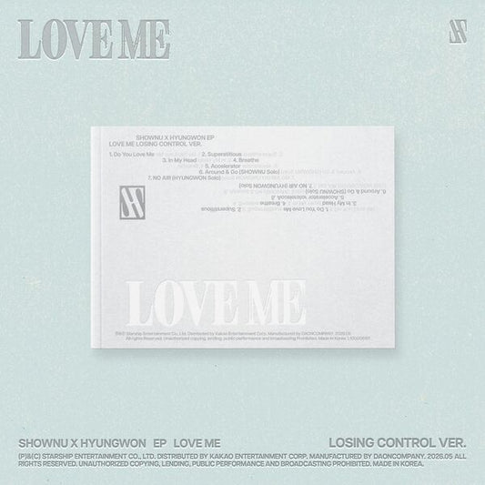 SHOWNU X HYUNGWON - EP [LOVE ME] (LOSING CONTROL VER.)