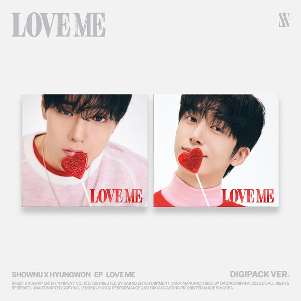 SHOWNU X HYUNGWON - EP [LOVE ME] (DIGIPACK VER.)random
