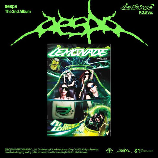 aespa - 2ND FULL ALBUM [LEMONADE](P.O.S Ver.)