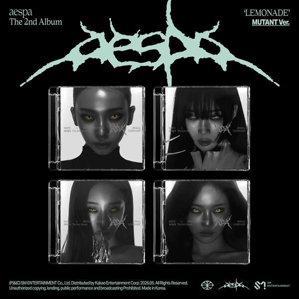 aespa - 2ND FULL ALBUM [LEMONADE] (MUTANT Ver.)random