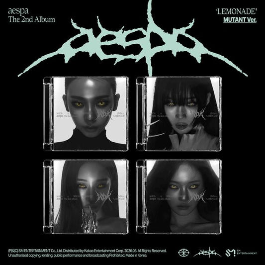 aespa - 2ND FULL ALBUM [LEMONADE] (MUTANT Ver.)random