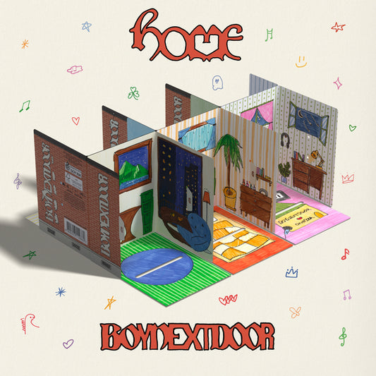 🚗BOYNEXTDOOR - 1st Studio Album [HOME] (Weverse Albums ver.)random