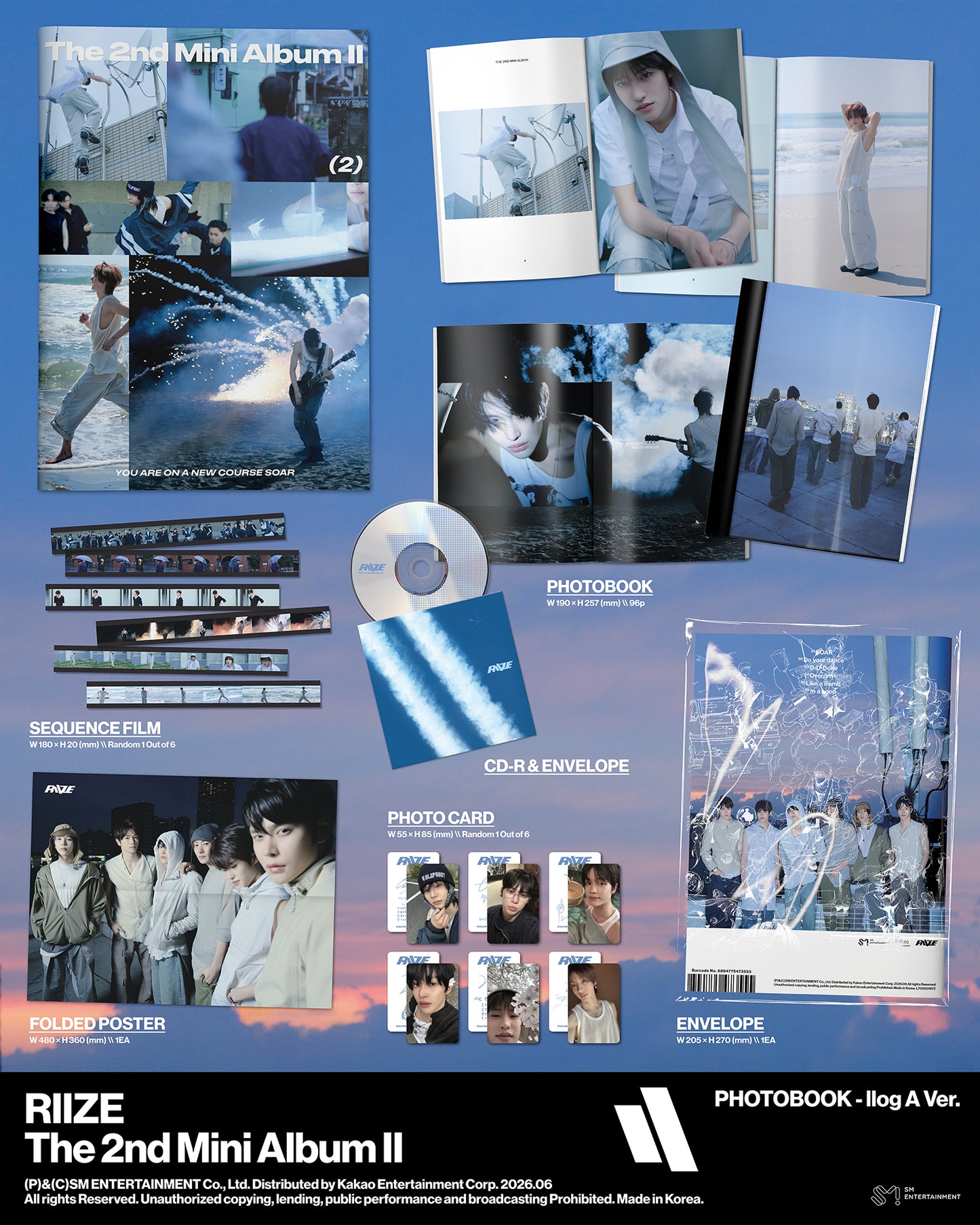⚠️RIIZE - 2ND MINI ALBUM [II] (Photobook Ver.)