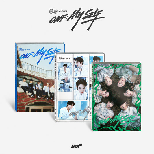 ONF - 2ND ALBUM Part.2 [ONF:MY SELF] (PHOTOBOOK Ver.)random