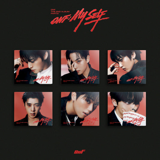 ONF - 2ND ALBUM Part.2 [ONF:MY SELF] (DIGIPACK Ver.)random