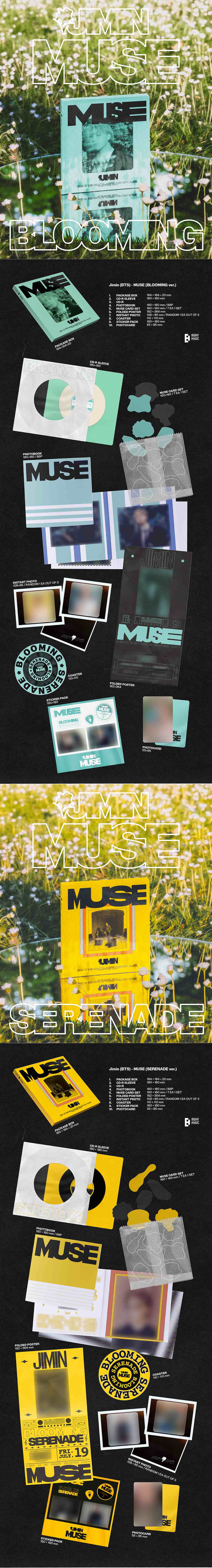🚗JIMIN - [MUSE](BLOOMING ver. / SERENADE ver.)random