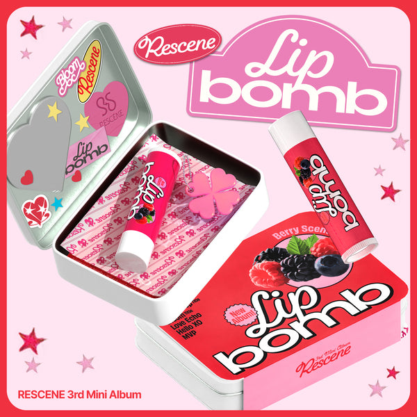 RESCENE - The 3rd Mini Album [lip bomb] (QR) (lip balm ver.)random
